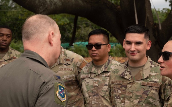 12th Air Force Deputy Commander visits Soto Cano Air Base