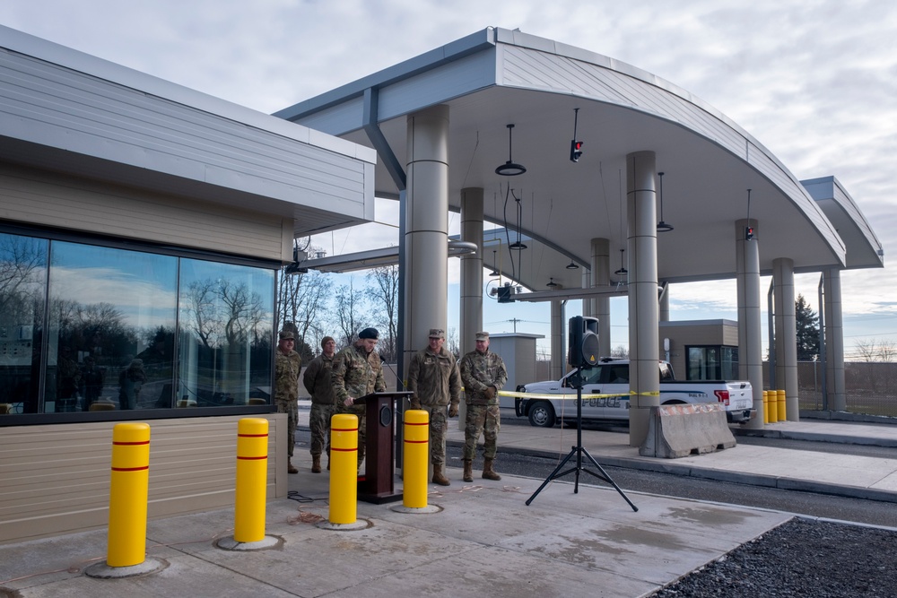 174th Attack Wing opens new main gate