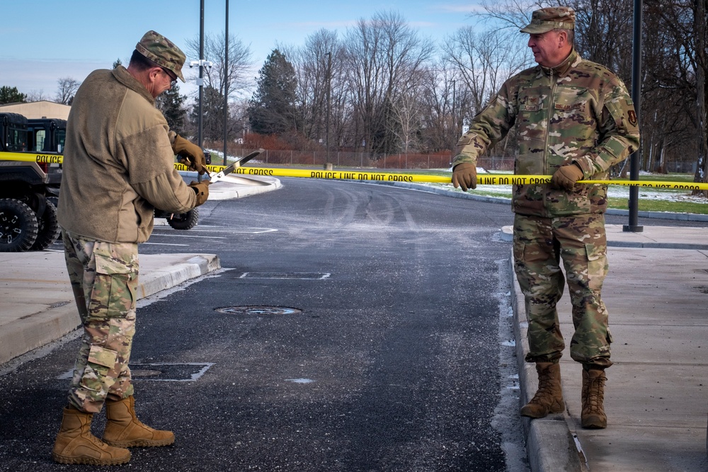 174th Attack Wing opens new main gate