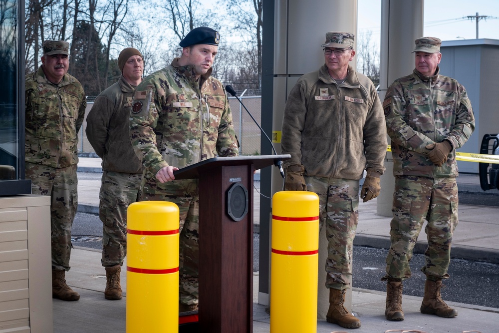 174th Attack Wing opens new main gate