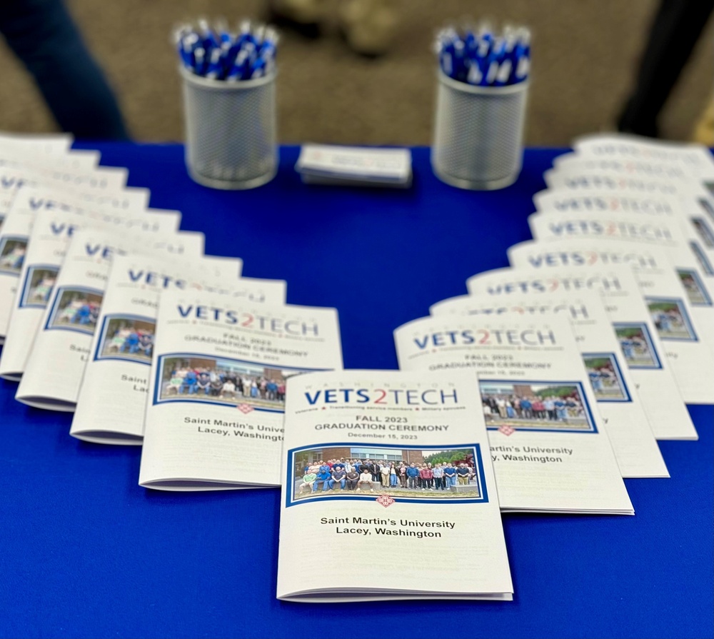 Vets to Tech program celebrates milestone graduation