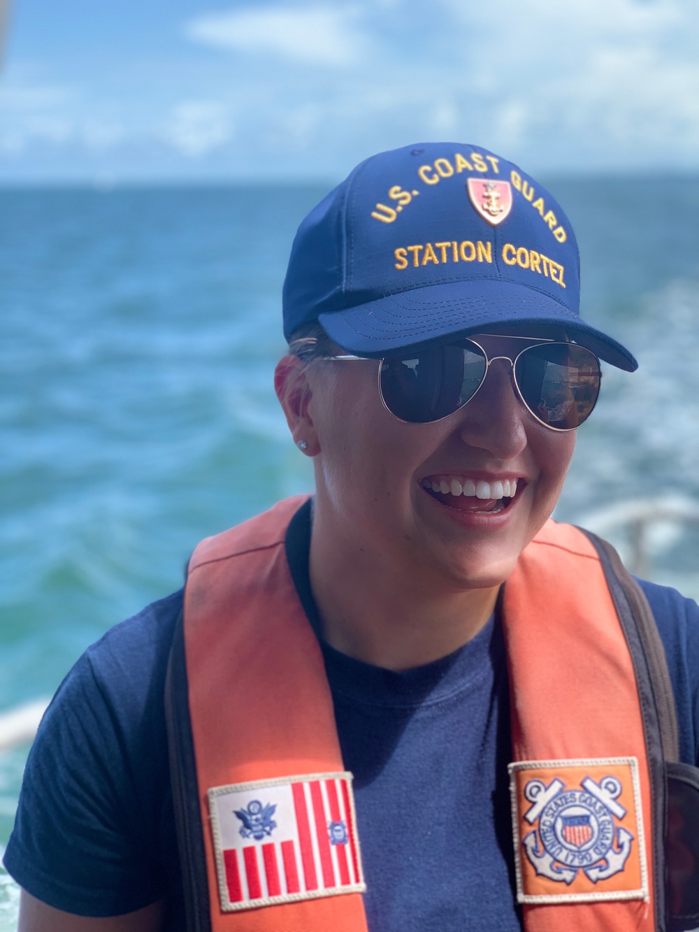 Coast Guard Academy cadet visits Station Cortez for 2023 summer