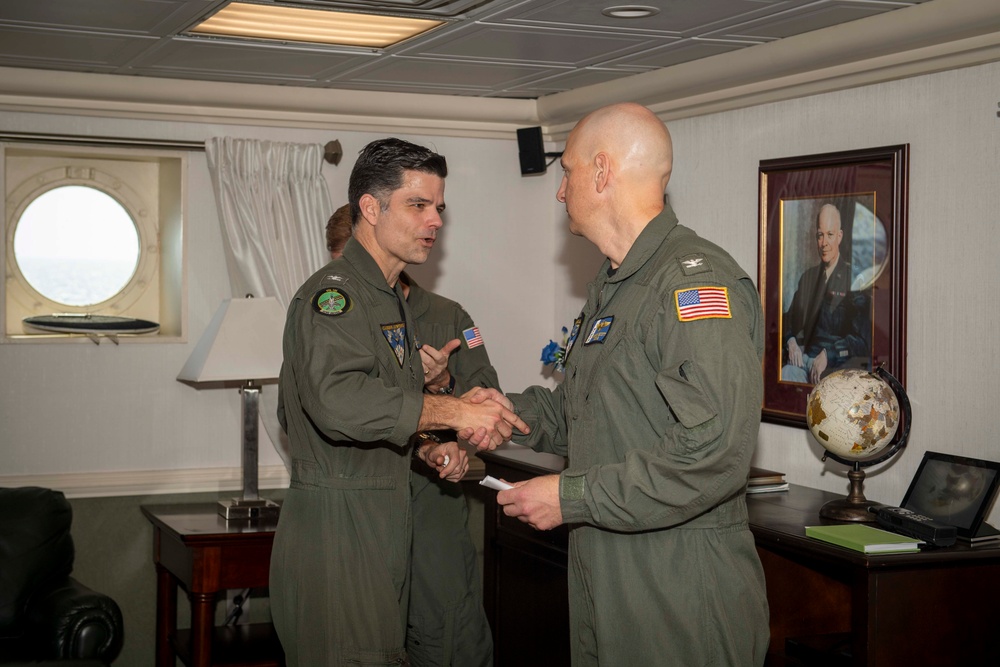 Carrier Air Wing 3 Holds Change of Command