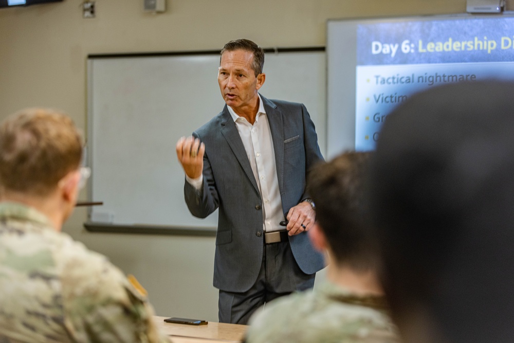 Former FBI Agent Teaches Cadets Negotiation Methods Using “Boy In The Bunker” Case