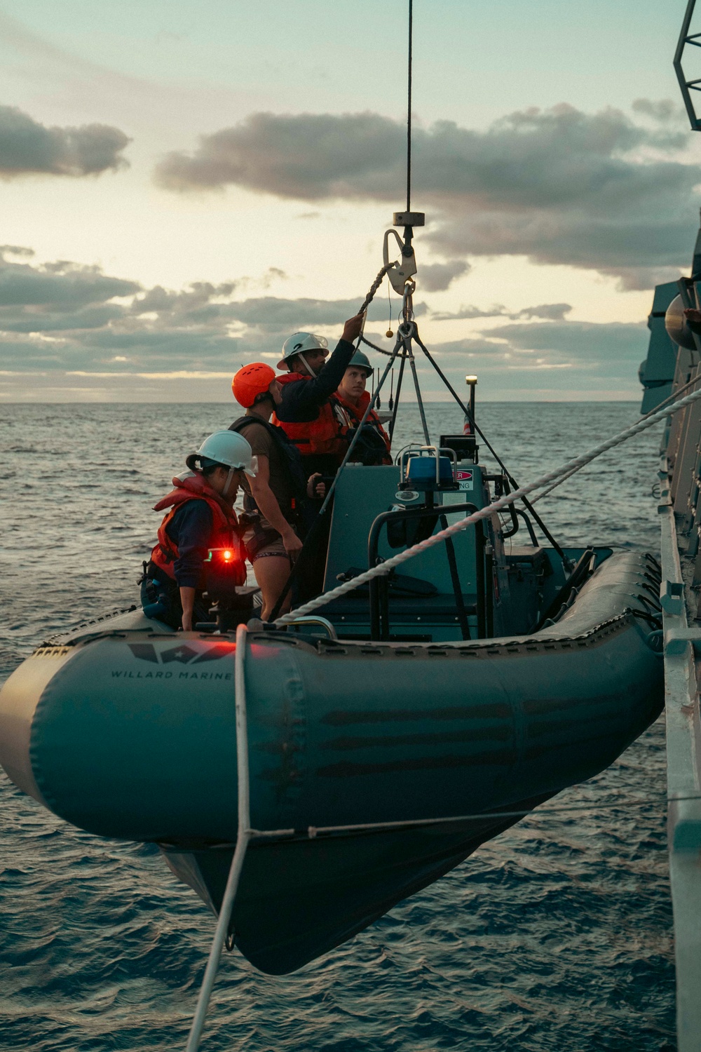 Delbert D. Black Operates in the Atlantic Ocean.