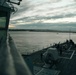 Delbert D. Black Pulls into Naval Station Rota, Spain.