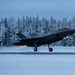 F-35s take off on Eielson