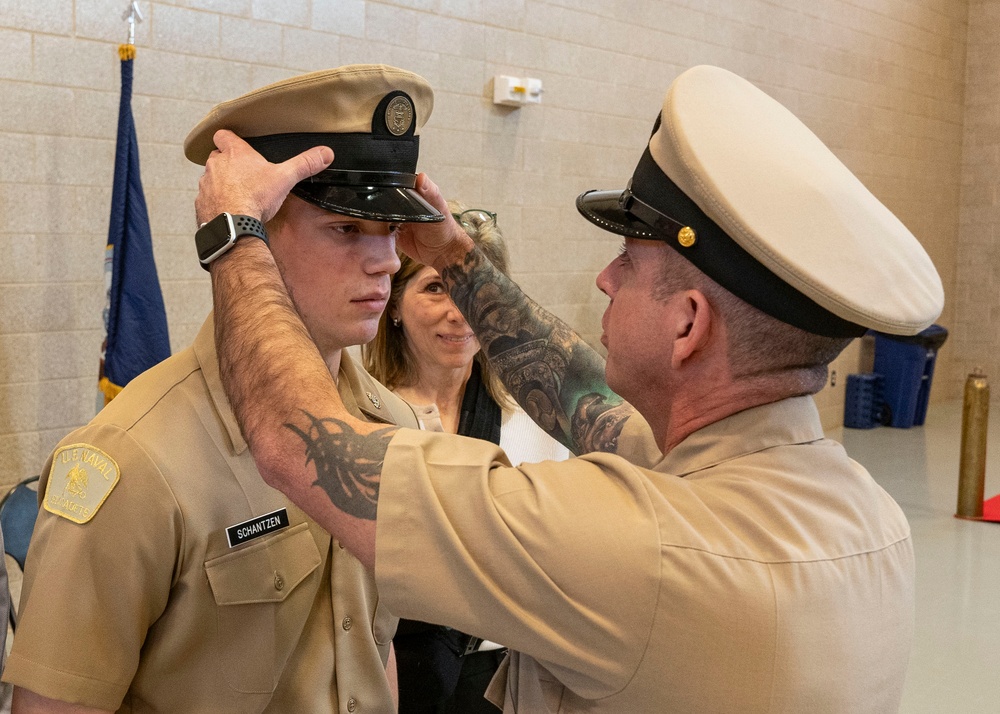 Sea Cadet gets pinned to CPO