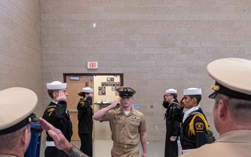 Sea Cadet gets pinned to CPO