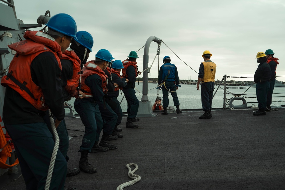 Delbert D. Black Conducts SAR Exercise.