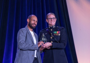 Captain Caroline Locksmith: Serving Up Marine Corps Excellence at the AVCA conference.