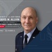 Chief of Staff of the Air Force Gen. David W. Allvin Welcome Ceremony Graphic