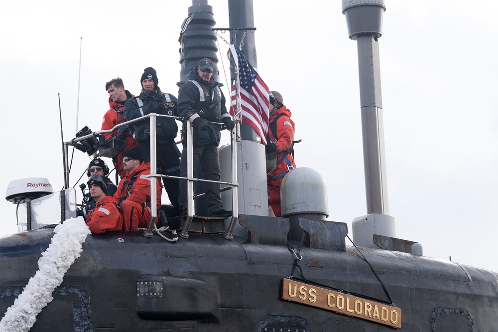 USS Colorado (SSN 788) Homecoming