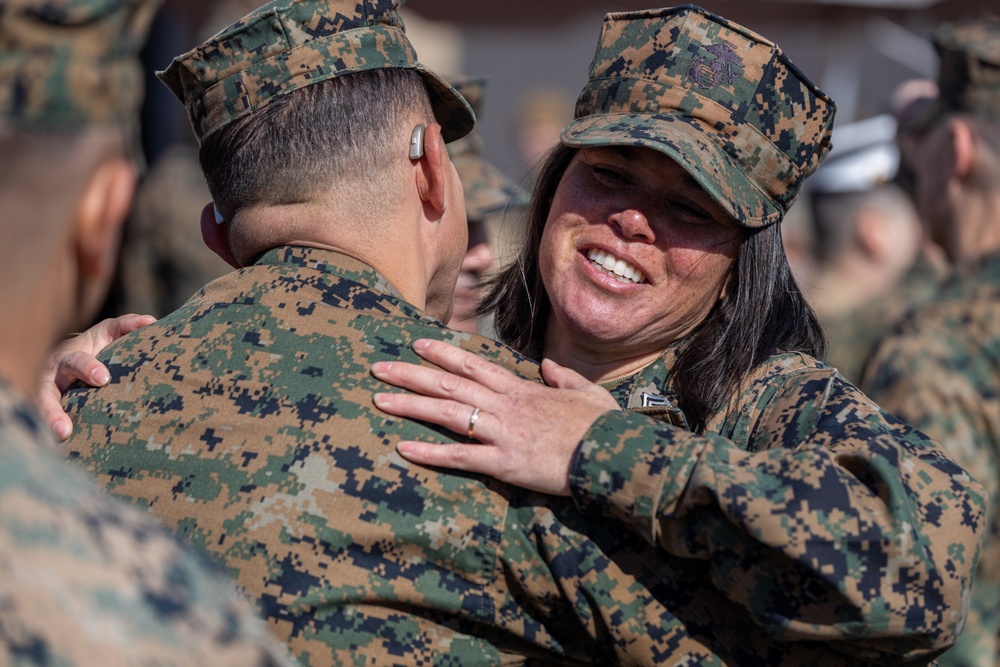 Iron Sharpens Iron | Sgt. Maj. Michelle Hill relinquished post to Sgt. Maj. Kabiru Labaran as Senior Enlisted Advisor of Headquarters Battalion