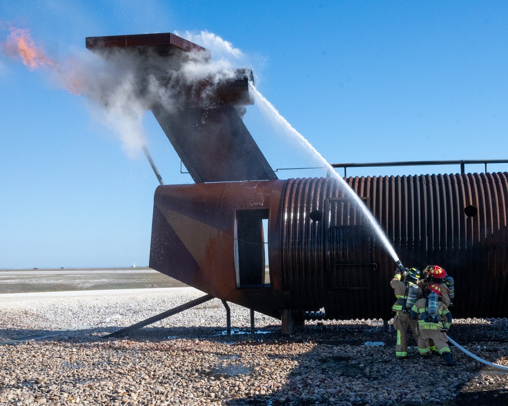 Laughlin fire department trains with Del Rio