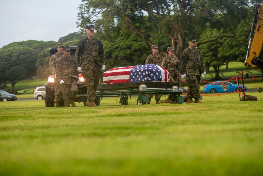 DPAA conducts WWII disinterment