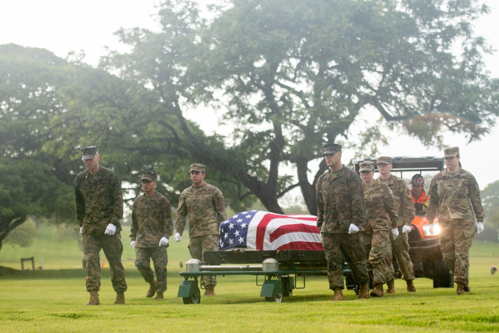 DPAA conducts WWII disinterment