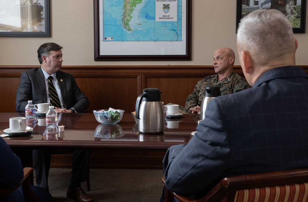Rex Organization leadership visit Marines at Marine Corps Support Facility New Orleans