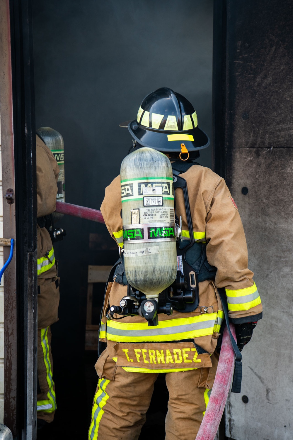 DVIDS - Images - 137th SOW and 507th CES conduct joint fire training at ...