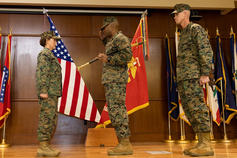 4th Marine Logistics Group hosts sergeant major relief and appointment ceremony