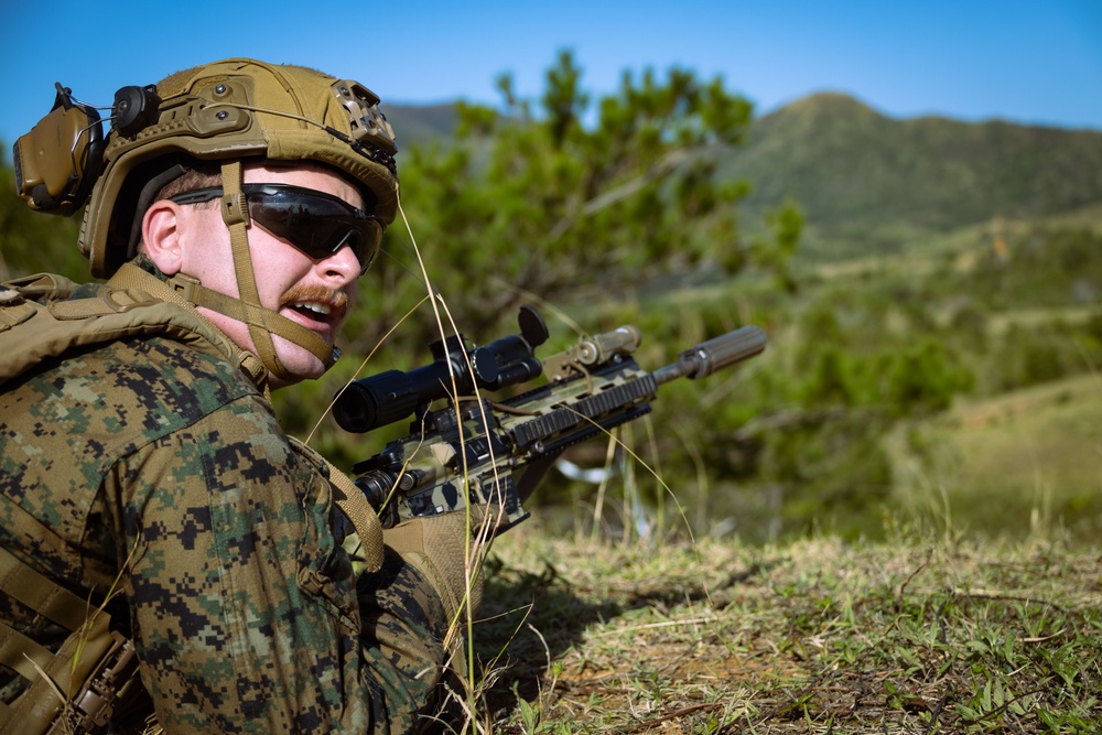 Battalion Landing Team 1/1 conducts Squad Attack Exercise