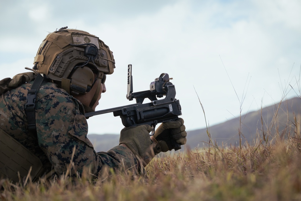 Battalion Landing Team 1/1 conducts Squad Attack Exercise