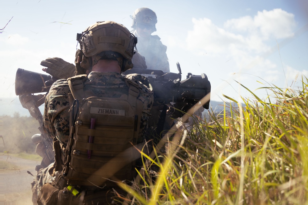 Battalion Landing Team 1/1 conducts Squad Attack Exercise