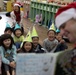 Holiday cheer: Volunteers from Marine Corps Air Station Iwakuni visit Higashi Nursery