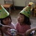 Holiday cheer: Volunteers from Marine Corps Air Station Iwakuni visit Higashi Nursery