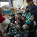 Holiday cheer: Volunteers from Marine Corps Air Station Iwakuni visit Higashi Nursery
