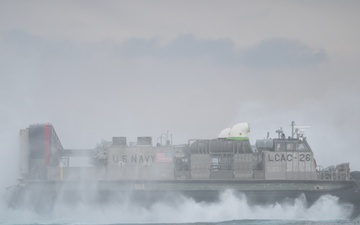 LCAC departs well deck of USS New York (LPD-21)