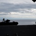 Lowering a RHIB from the USS New York (LPD-21)