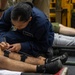 Mass casualty training aboard the USS New York (LPD-21)