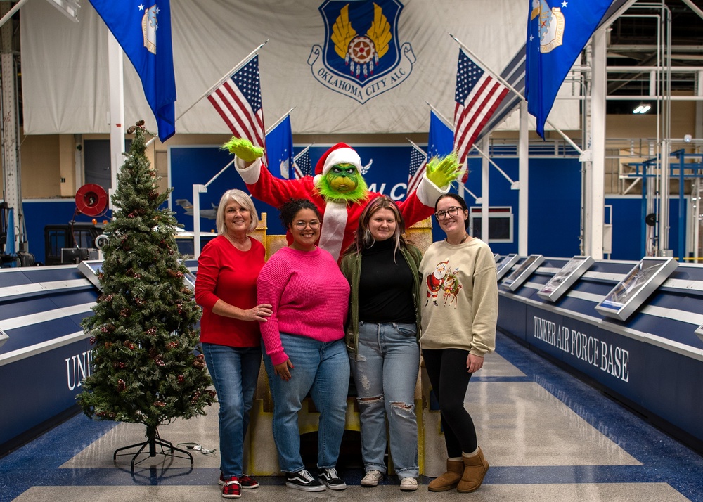 The Grinch Arrives at the Oklahoma City Air Logistics Complex