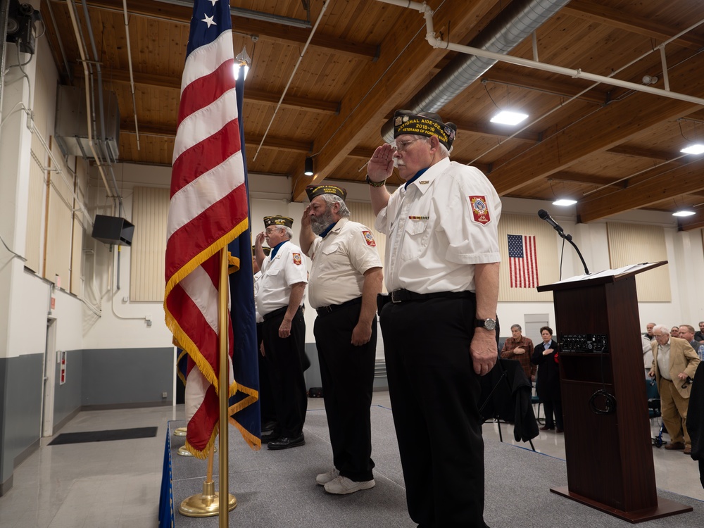 Oregon National Guard helped Pendleton community celebrate B-25 pilot Robert &quot;Bob&quot; Stangier's 100th birthday