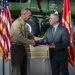 James Miller retirement ceremony at the National Museum of the Marine Corps