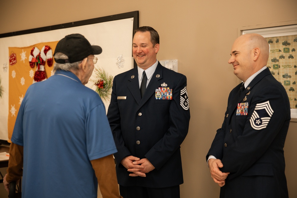 Iowa National Guard senior leaders visit Iowa Veterans Home