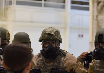Squadron-wide CBRN training builds readiness