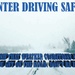 Remember safe driving practices, more during winter