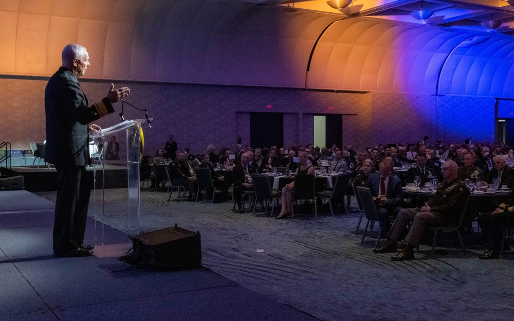 Rear Adm. Daniel Cheever Speaks at SECDEF Maintenance Awards