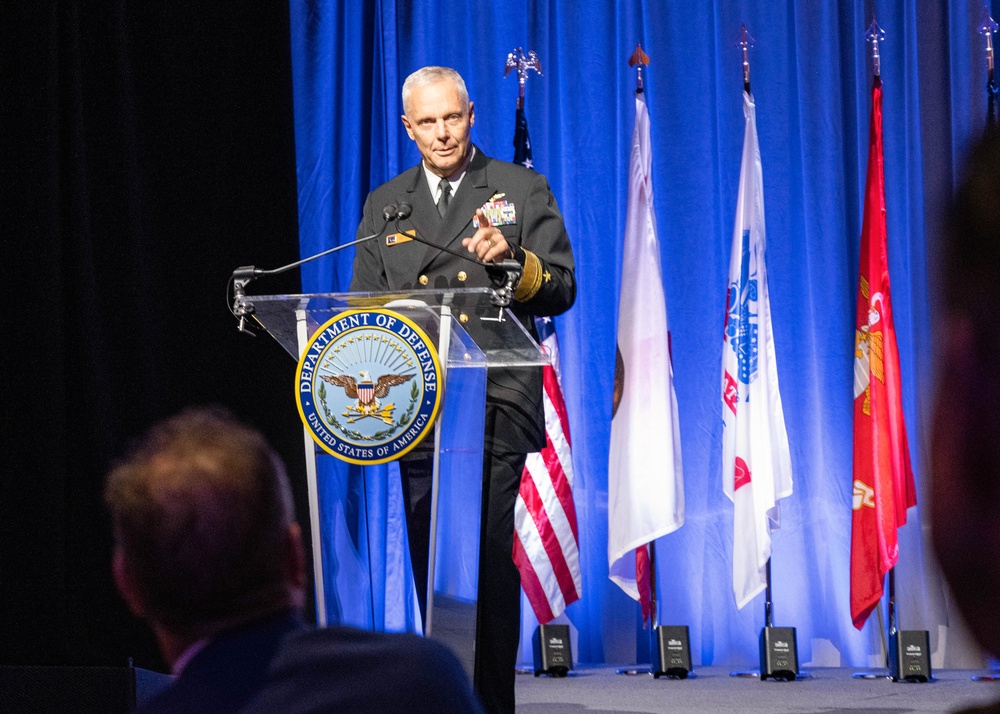 Rear Adm. Daniel Cheever Speaks at SECDEF Maintenance Awards