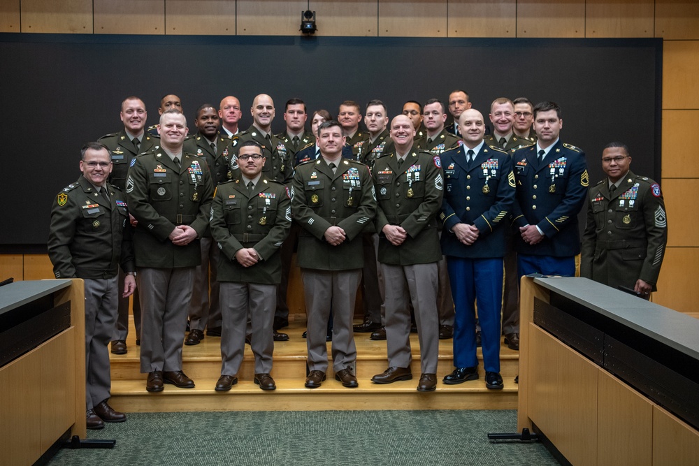 20 Soldiers master their craft