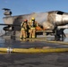 ARFF simulated aircraft fire training