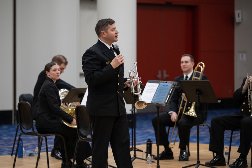 U.S. Naval Academy presents at the Midwest Clinic