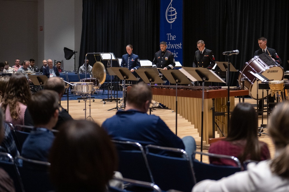 U.S. Naval Academy presents at the Midwest Clinic