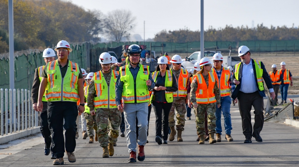 VA-USACE Site Walk Stockton CBOC December 2023