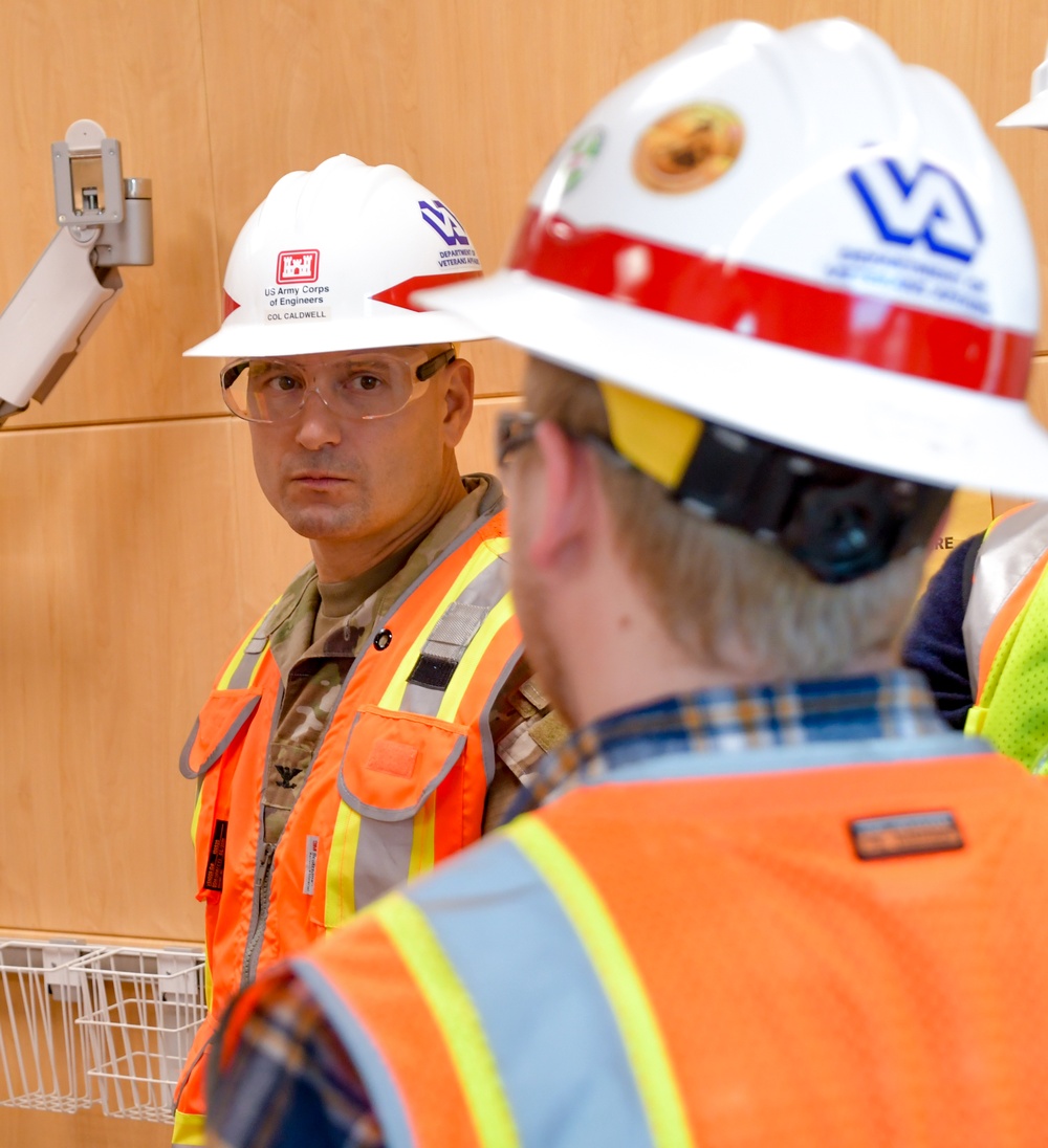 VA-USACE Site Walk Stockton CBOC December 2023