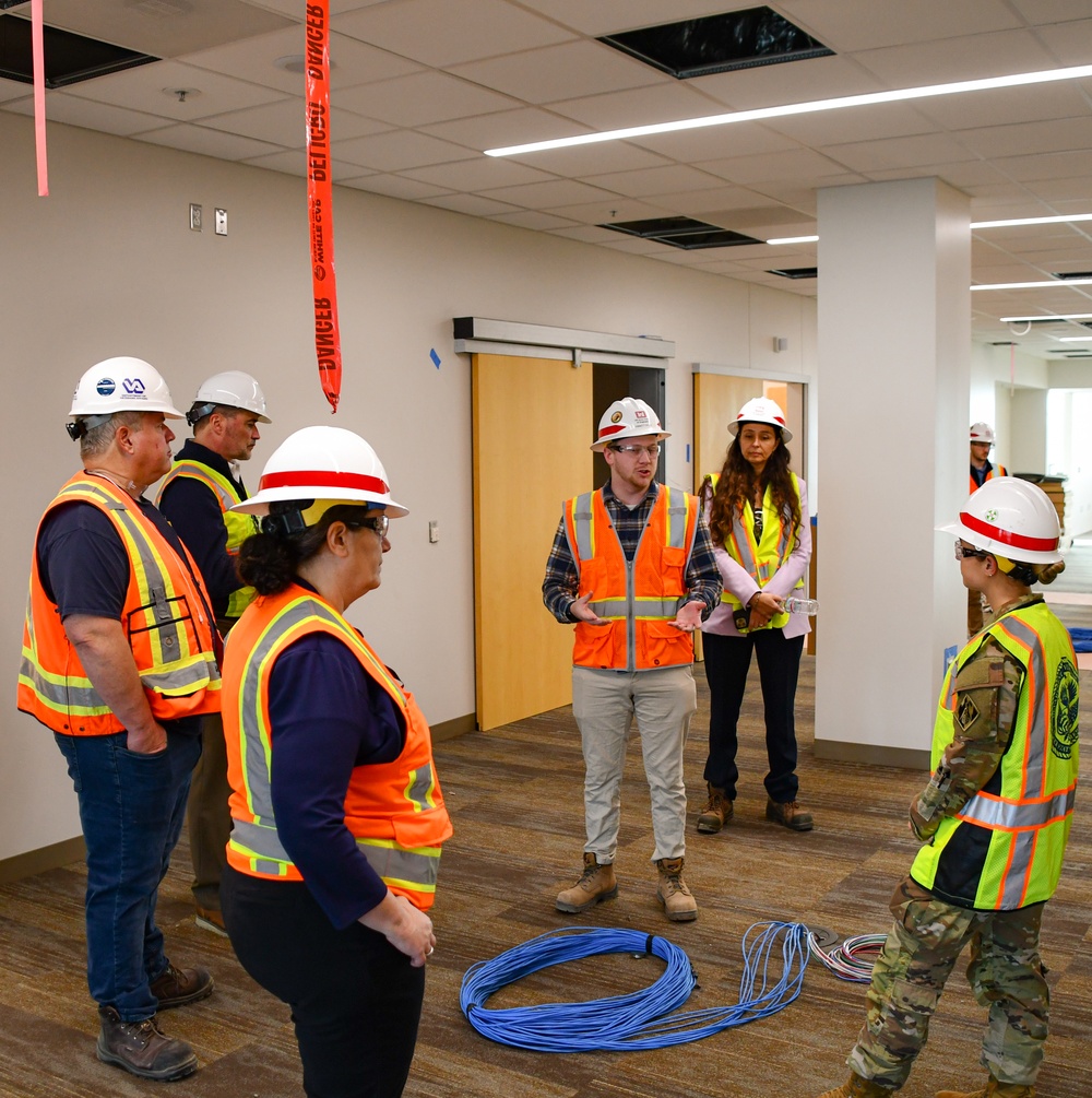 VA-USACE Site Walk Stockton CBOC December 2023