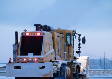 Snow barn clears the way on Eielson AFB