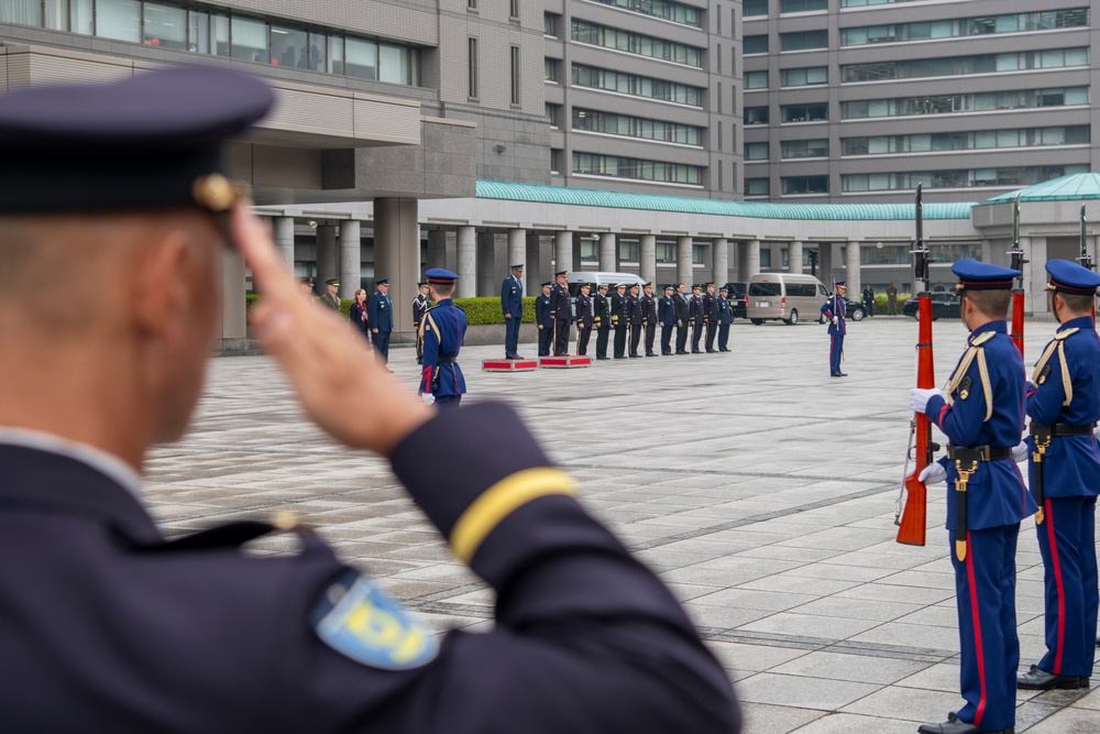 Gen. Charles Q. Brown Jr. Visits Japan